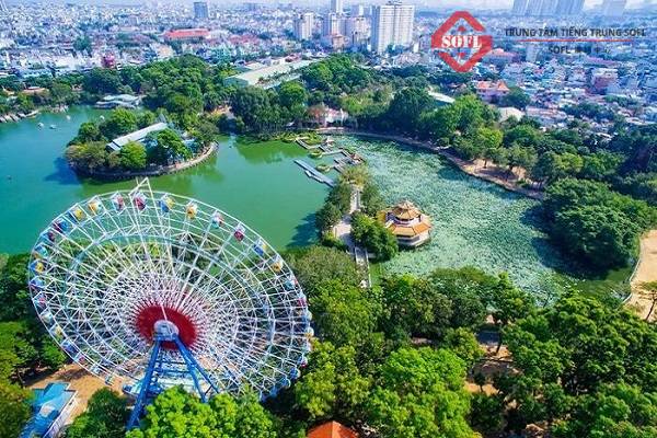 Công viên văn hóa Đầm Sen / 莲潭文化公园 / Liántán Wénhuà Gōngyuán sức hút du lịch mạnh