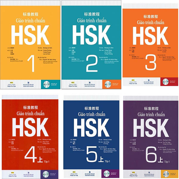 Review bộ giáo trình HSK tiêu chuẩn 1-6
